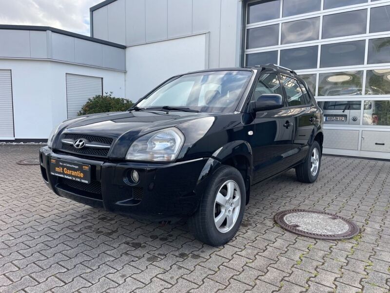 Schwarz Gebraucht 2008 Hyundai Tucson GLS SUV | 4.990 € (Etwas zu teuer) - Bild 1/4