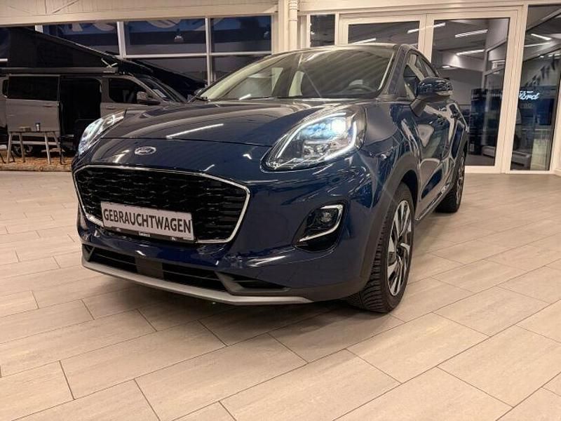 Gebraucht Ford Puma Titanium 125 PS (91 kW) 2022 Blazer blue (blau) SUV