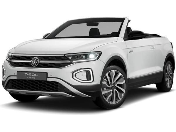 Weiß (pure white) Neu 2025 VW T-Roc Cabriolet Goal Cabrio | 38.950 € (Superpreis) - Bild 1/4