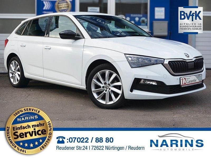 Weiß Gebraucht 2019 Skoda Scala Style Kleinwagen | 16.990 € (Fairer Preis) - Bild 1/4