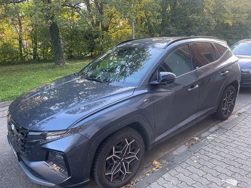 Silber Gebraucht 2021 Hyundai Tucson N Line SUV | 24.600 € (Fairer Preis) - Bild 1/4