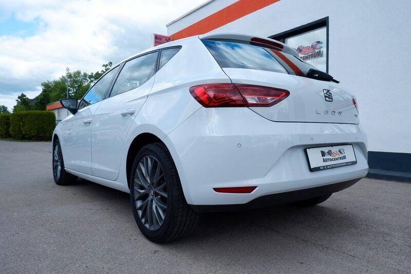 Gebraucht Seat Leon I-Tech 110 PS (80 kW) 2014 Weiß Limousine