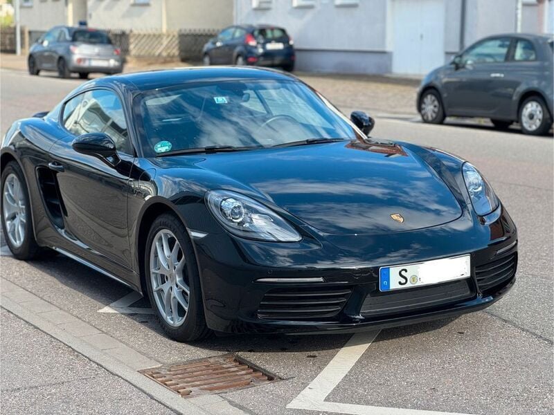 Schwarz Gebraucht 2017 Porsche 718 Cayman Coupé | 51.400 € (Guter Preis) - Bild 1/4