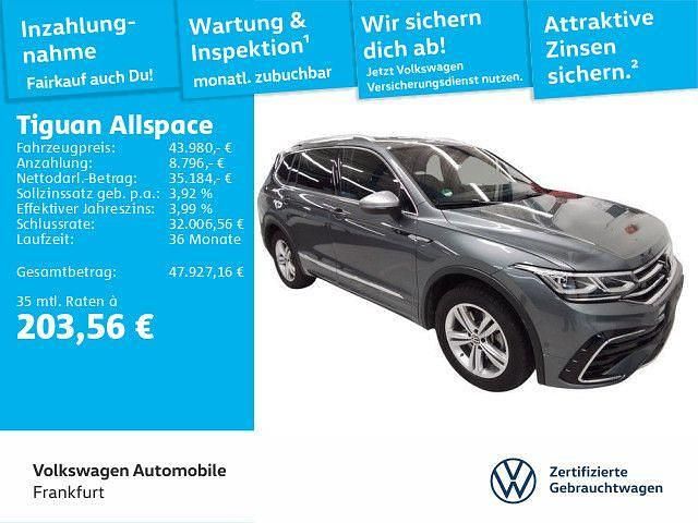 Gebraucht VW Tiguan Allspace R-line 193 PS (141 kW) 2024 Grau SUV