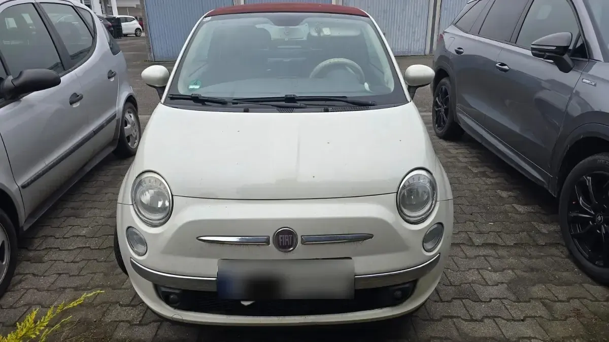 Gebraucht Fiat 500C 100 PS (73 kW) 2011 Weiß Cabrio