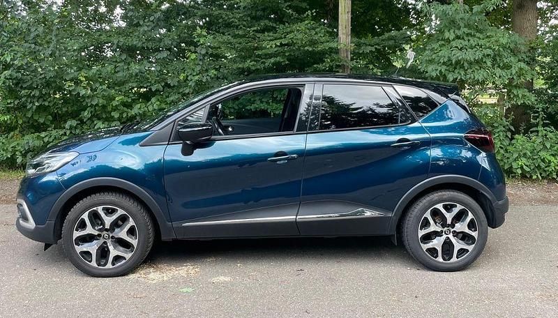 Blau Gebraucht 2018 Renault Captur Intens SUV | 9.000 € (Guter Preis) - Bild 1/4