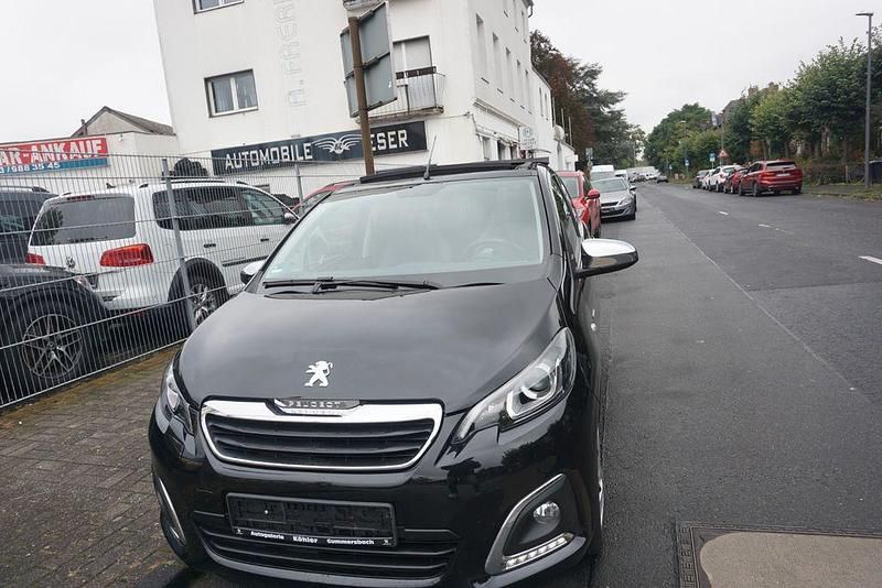 Schwarz Gebraucht 2018 Peugeot 108 Style Kleinwagen | 7.999 € (Fairer Preis) - Bild 1/4