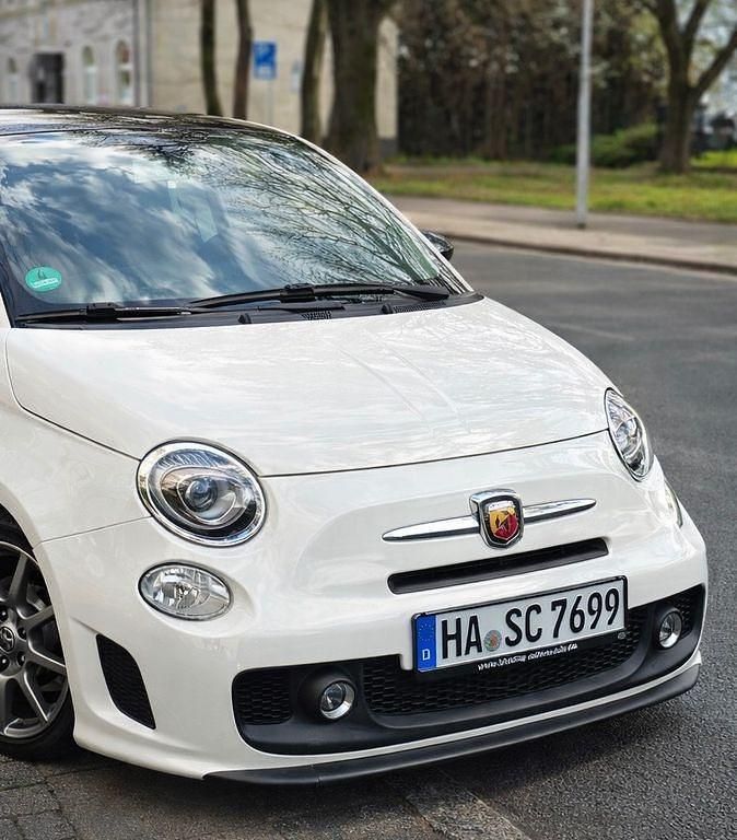 Gebraucht Fiat 500S Abarth 101 PS (74 kW) 2009 Weiß Kleinwagen