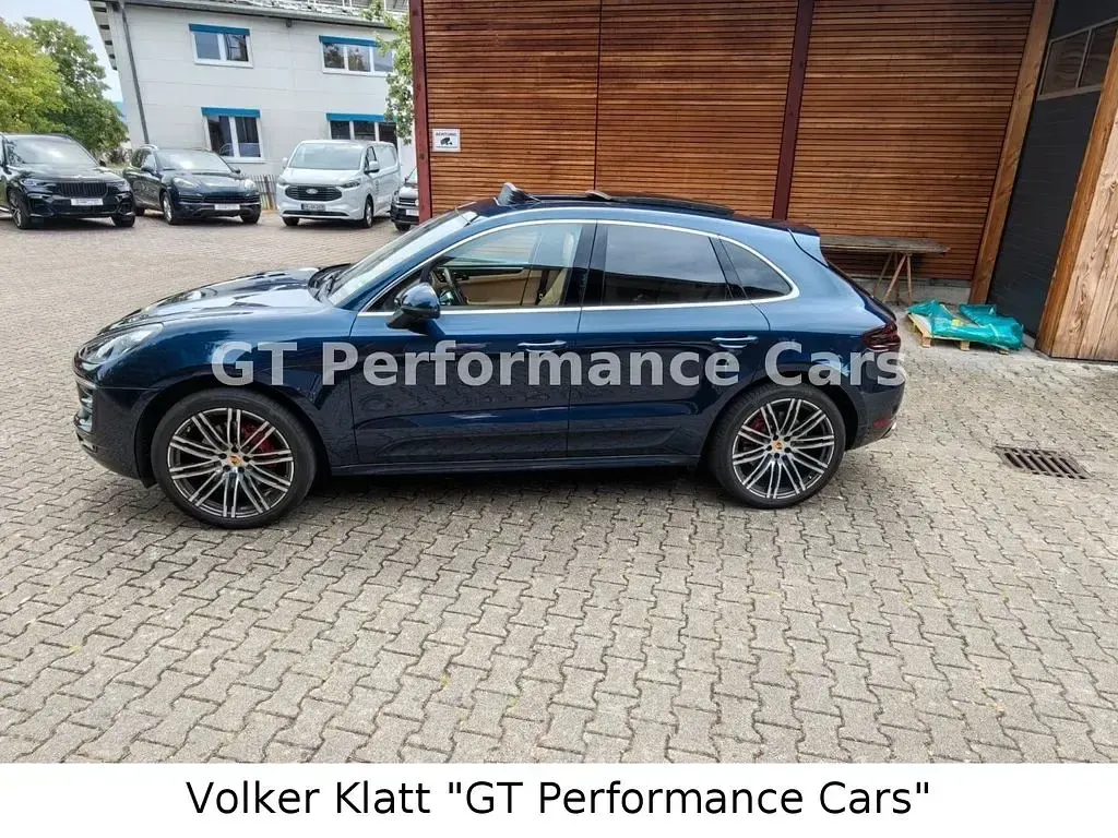 Gebraucht Porsche Macan Turbo 400 PS (294 kW) 2015 Blau SUV