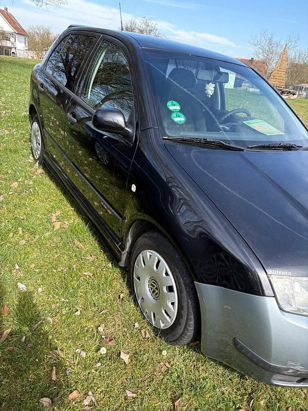 Gebraucht Skoda Fabia Comfort 75 PS (55 kW) 2003 Blau Limousine