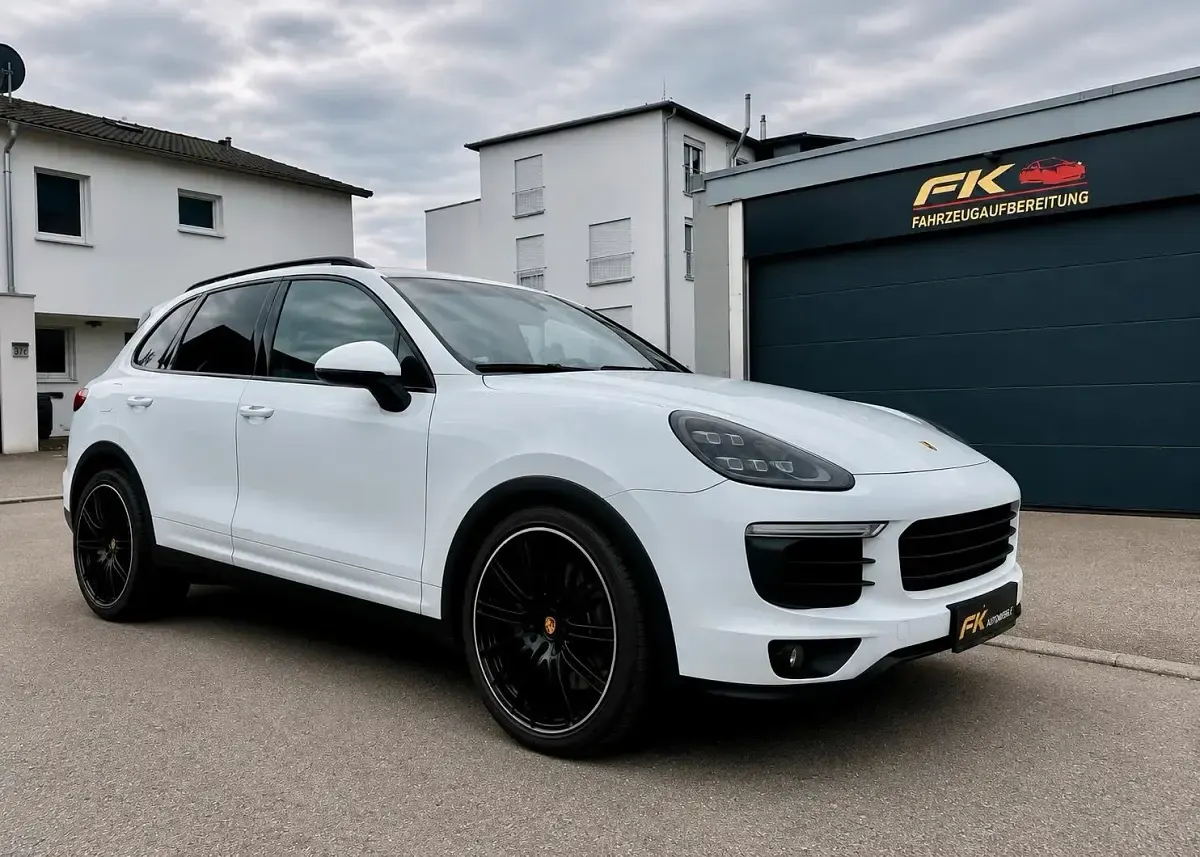 Gebraucht Porsche Cayenne Edition 262 PS (192 kW) 2015 Weiß SUV