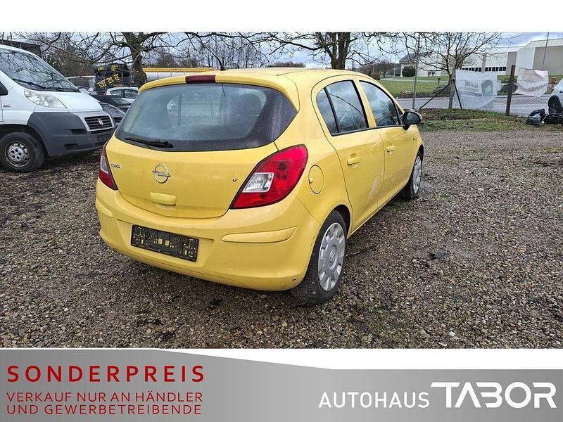 Gebraucht Opel Corsa Edition 80 PS (58 kW) 2008 Sunny yellow (uni) Kleinwagen