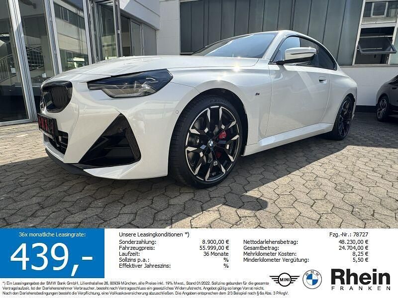 Mineralweiß metallic Neu 2025 BMW 220 M Sport Coupé | 44.990 € (Guter Preis) - Bild 1/4