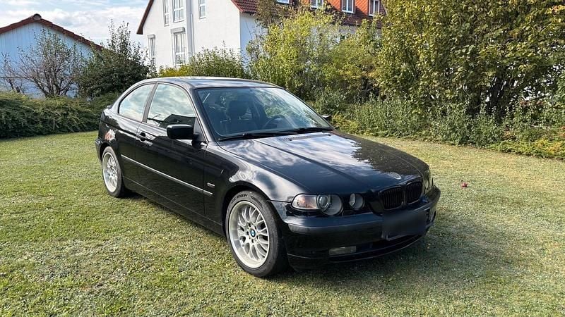 Schwarz Gebraucht 2002 BMW 316 Compact M Sport Kleinwagen | 800 € (Superpreis) - Bild 1/4
