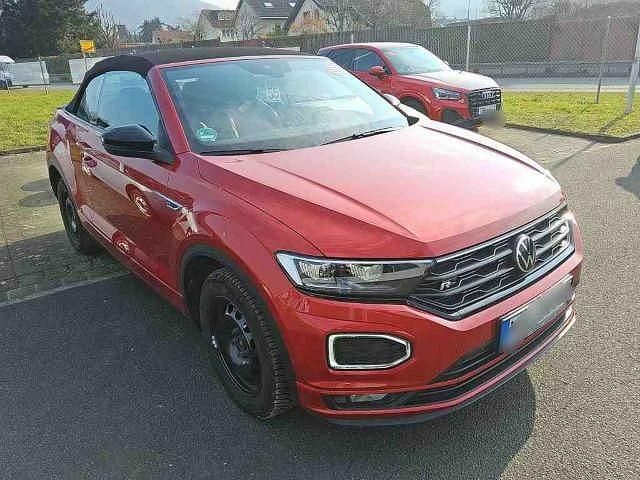 Gebraucht VW T-Roc Cabriolet R-line 150 PS (110 kW) 2022 Kings red metallic Cabrio