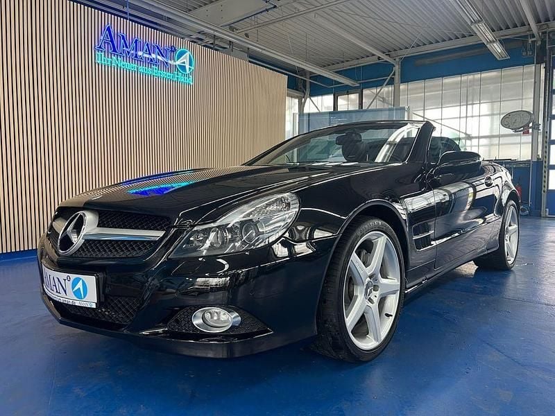 Schwarz Gebraucht 2010 Mercedes SL350 Cabrio | 24.999 € (Guter Preis) - Bild 1/4