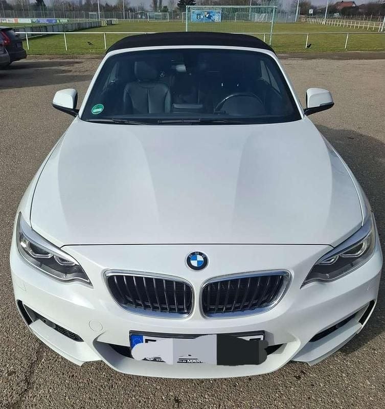 Weiß Gebraucht 2015 BMW 218 M Sport Cabrio | 14.500 € (Guter Preis) - Bild 1/4