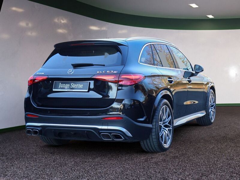 Gebraucht Mercedes GLC63 AMG AMG 476 PS (350 kW) 2024 Schwarz / obsidianschwarz (metallic) SUV