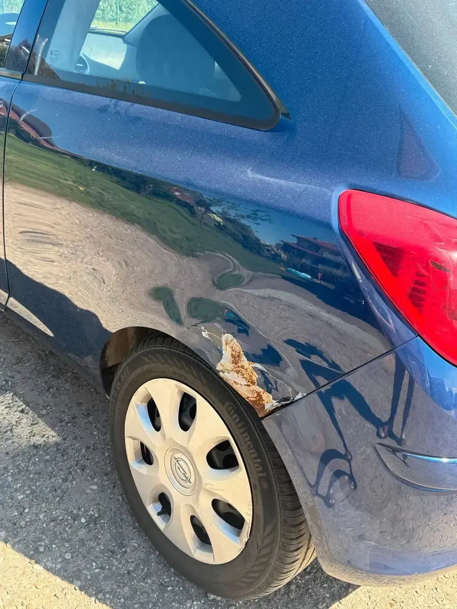 Gebraucht Opel Corsa 60 PS (44 kW) 2008 Blau Kleinwagen