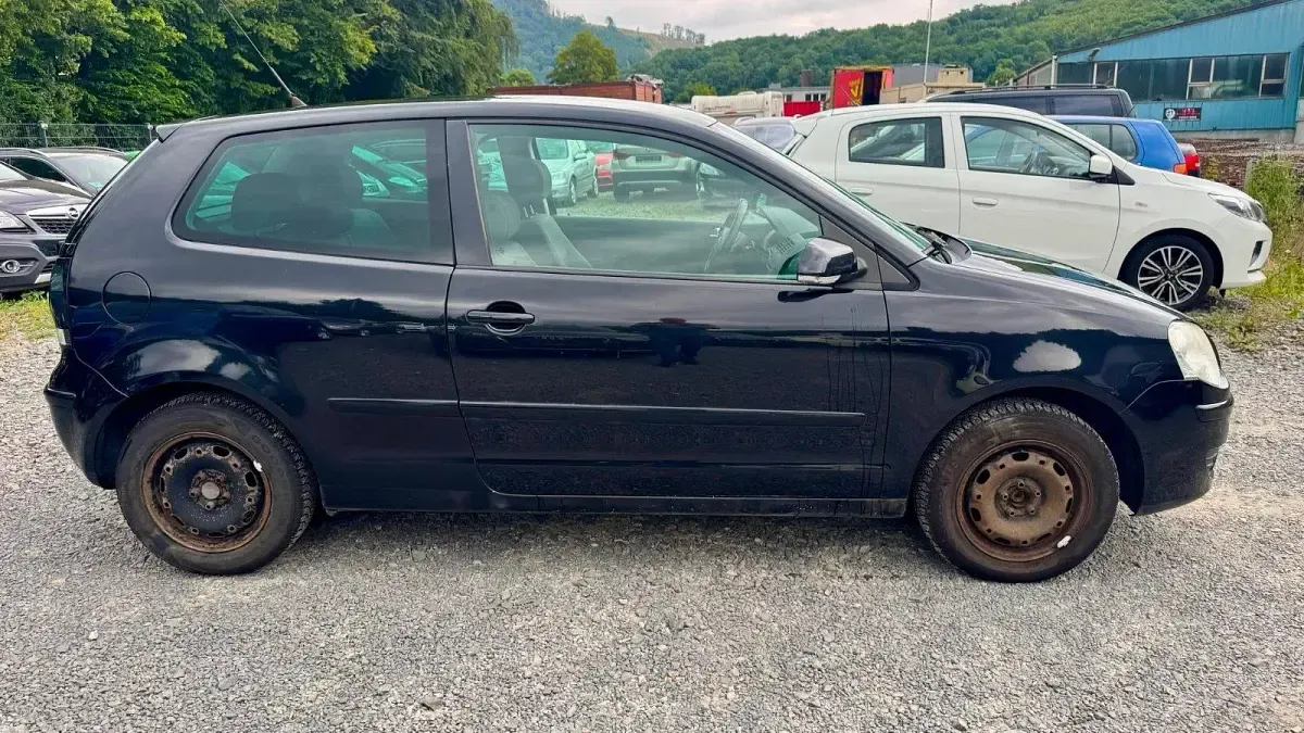 Gebraucht VW Polo United 69 PS (50 kW) 2009 Black magic perleffekt Kleinwagen