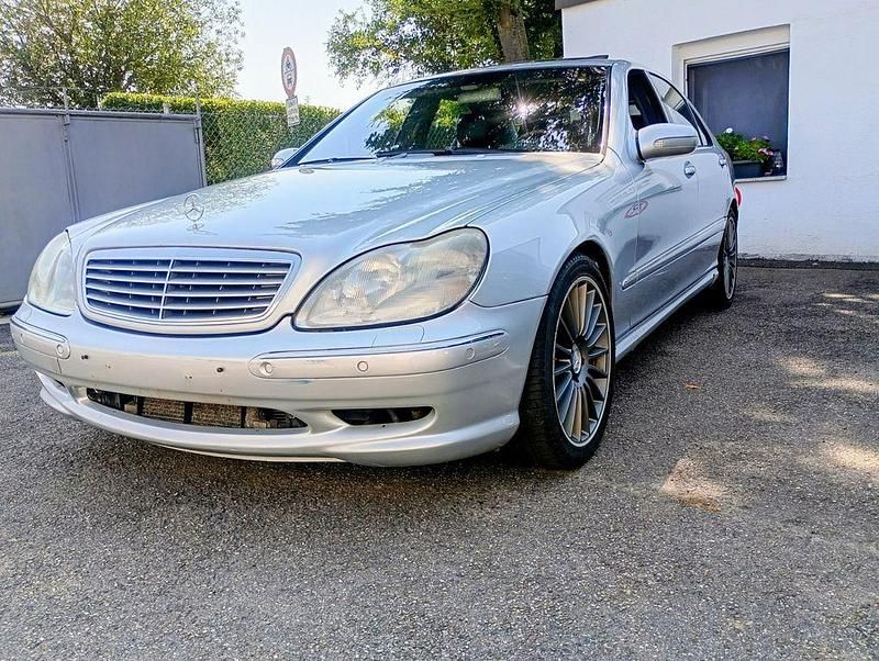 Silber Gebraucht 2000 Mercedes S600L AMG line Limousine | 6.900 € (Fairer Preis) - Bild 1/4