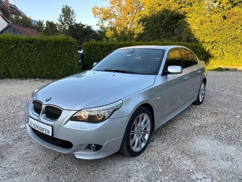 Silber Gebraucht 2008 BMW 530 M Sport Limousine | 8.490 € (Guter Preis) - Bild 1/4