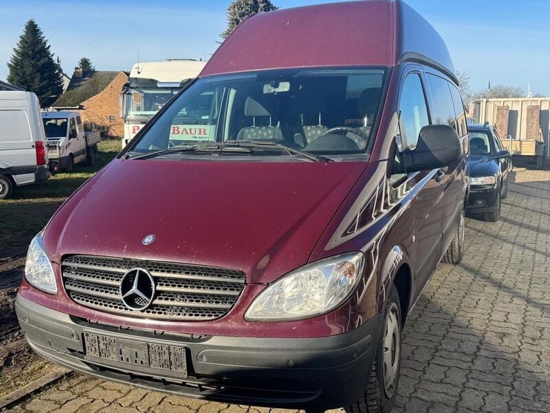 Rot Gebraucht 2007 Mercedes Vito Van / Kleinbus | 3.500 € (Superpreis) - Bild 1/4