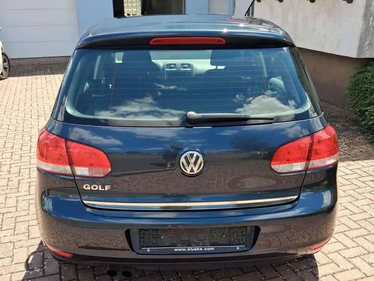 Gebraucht VW Golf VI Comfortline 122 PS (89 kW) 2009 Blau Kleinwagen