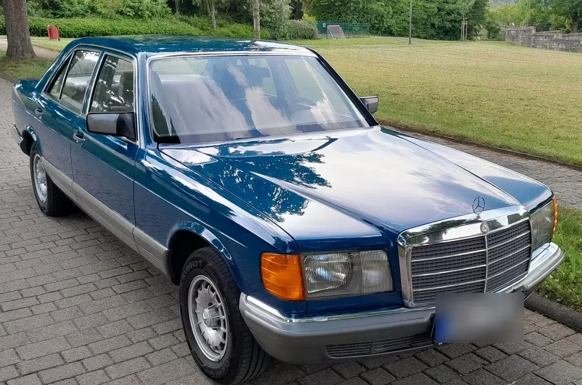 Gebraucht Mercedes S280 156 PS (114 kW) 1981 Blau Limousine