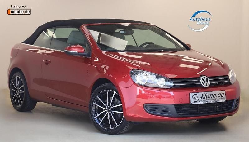 Rot Gebraucht 2015 VW Golf Cabriolet Cabrio | 11.999 € (Fairer Preis) - Bild 1/4
