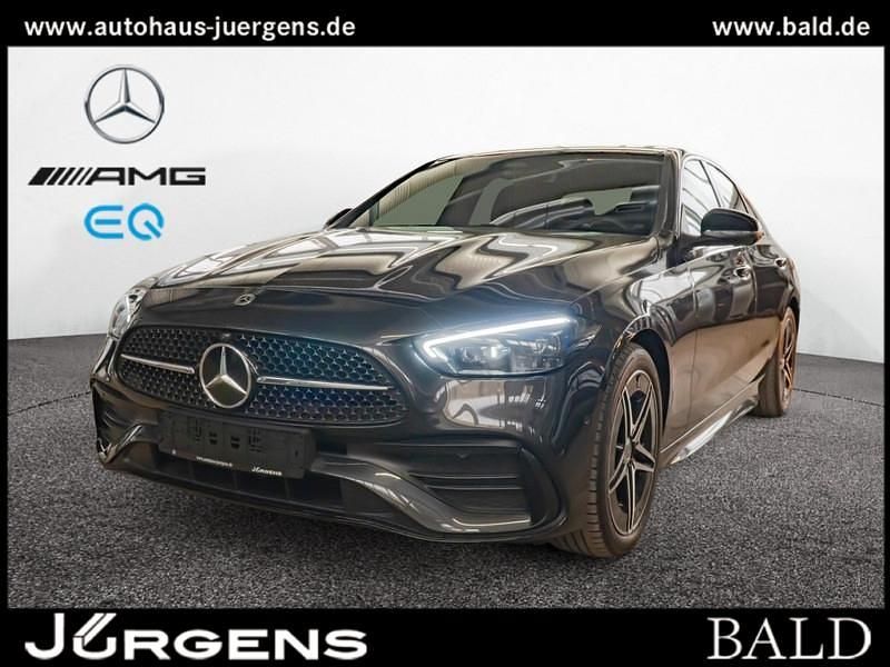 Grau metalliclack graphitgrau Gebraucht 2025 Mercedes C220 AMG Limousine | 45.390 € (Etwas zu teuer) - Bild 1/4