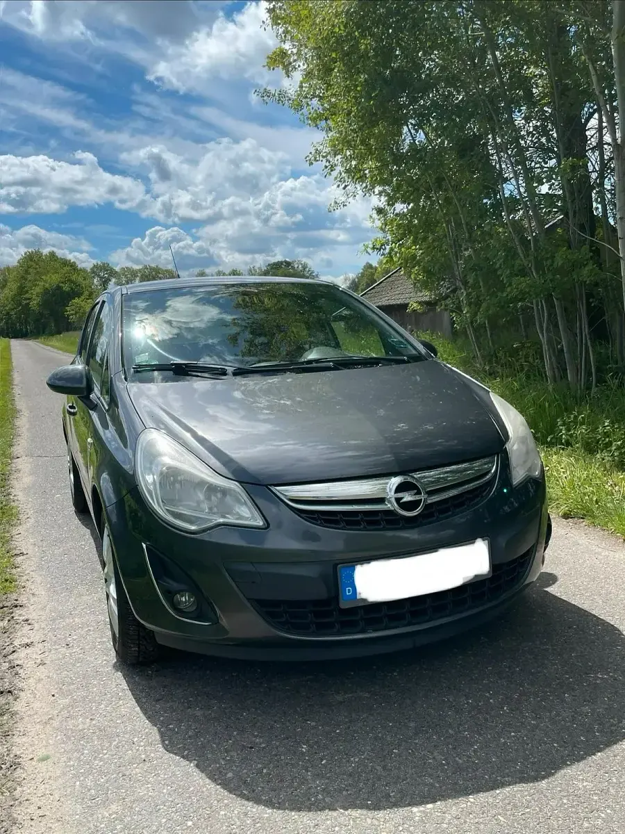 Gebraucht Opel Corsa 69 PS (50 kW) 2012 Grau Kleinwagen