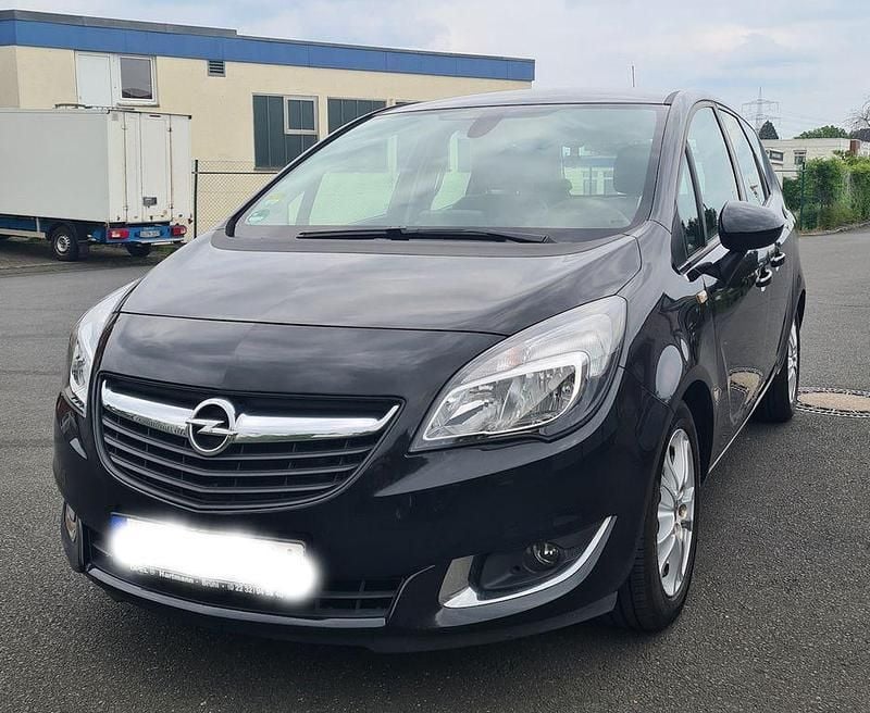 Schwarz Gebraucht 2015 Opel Meriva Edition Van / Kleinbus | 7.900 € (Fairer Preis) - Bild 1/4