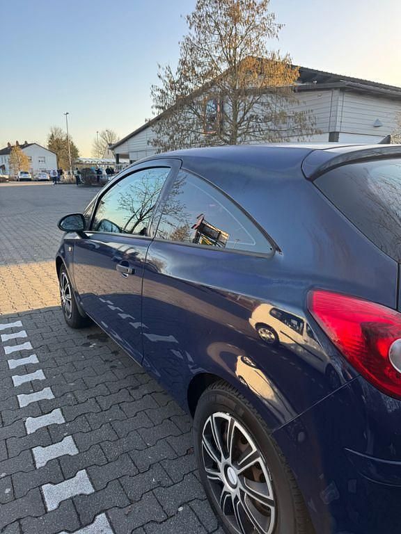 Gebraucht Opel Corsa 60 PS (44 kW) 2009 Blau Kleinwagen