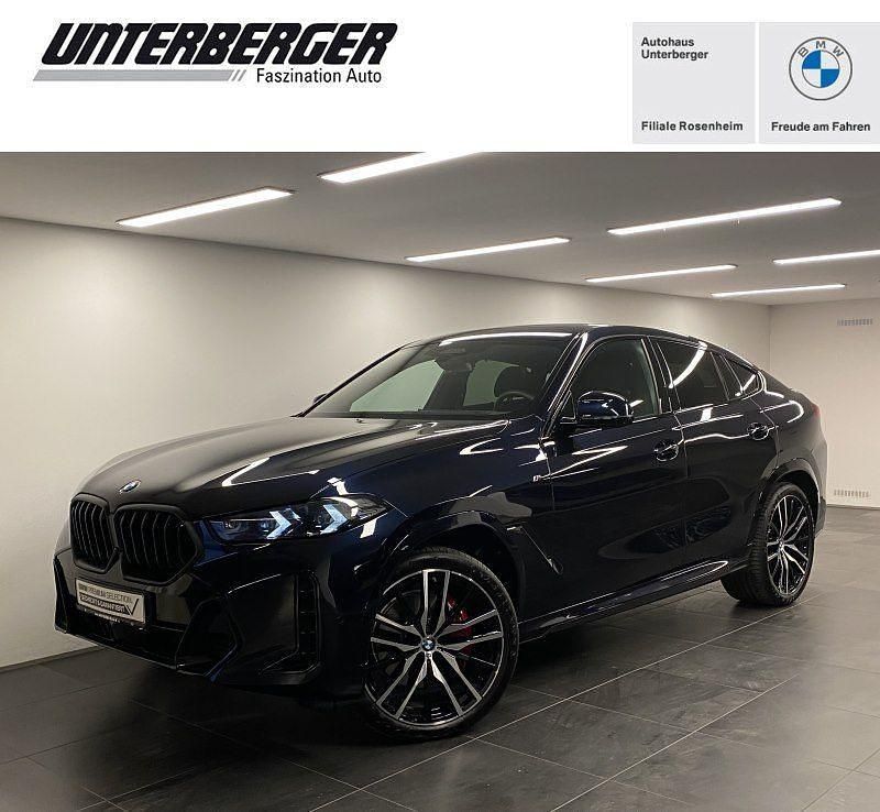 M carbonschwarz Gebraucht 2025 BMW X6 M Sport SUV | 107.690 € (Teuer) - Bild 1/4