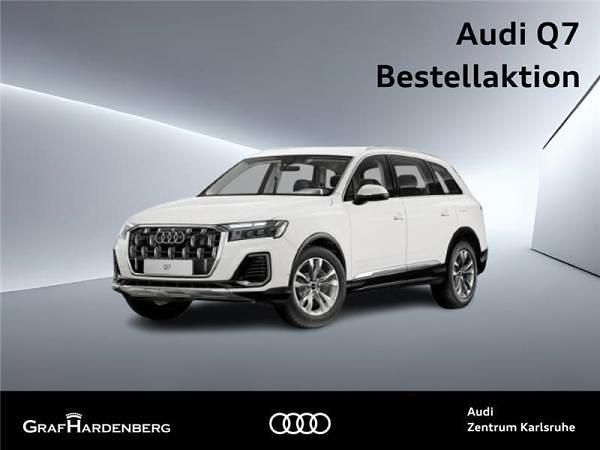 Neu Audi Q7 Comfort 394 PS (289 kW) 2025 Weiß (carraraweiß) SUV