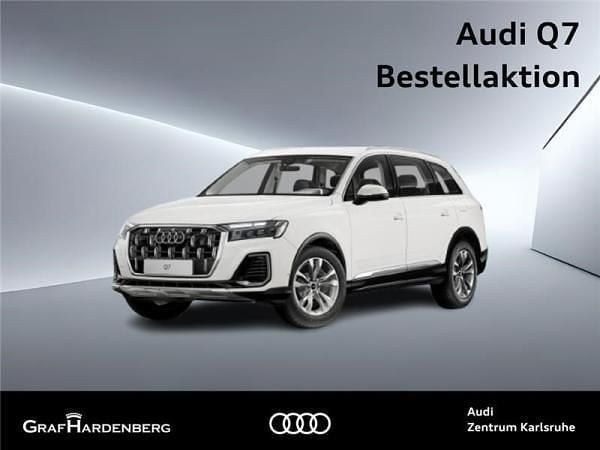 Weiß (carraraweiß) Neu 2025 Audi Q7 Comfort SUV | 81.613 € - Bild 1/4