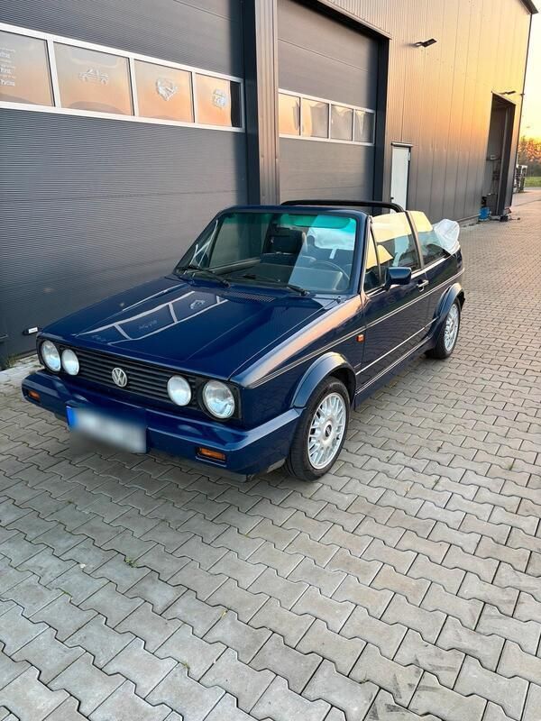 Blau Gebraucht 1993 VW Golf Cabriolet Cabrio | 5.500 € - Bild 1/4