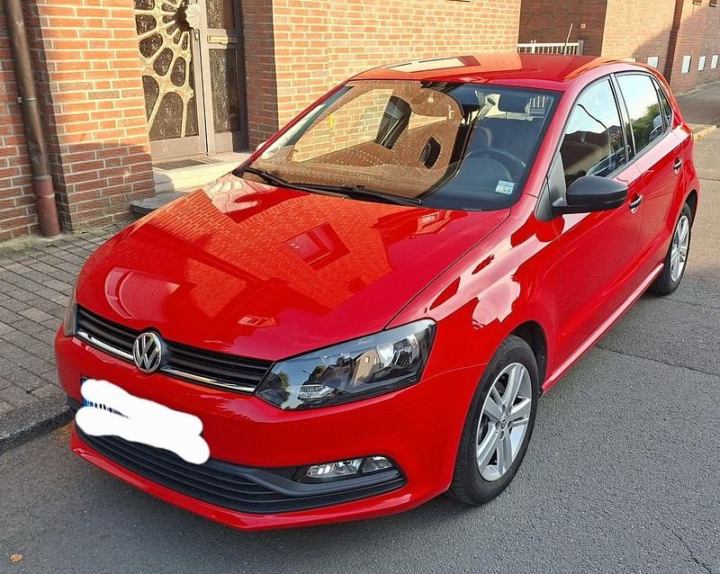 Rot Gebraucht 2014 VW Polo Trendline Kleinwagen | 6.200 € (Guter Preis) - Bild 1/4
