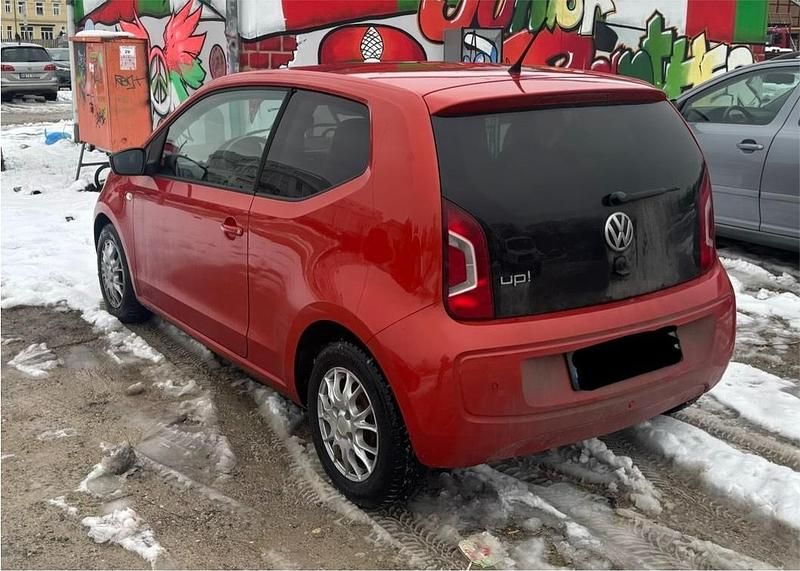 Gebraucht VW up! 75 PS (55 kW) 2014 Rot Kleinwagen