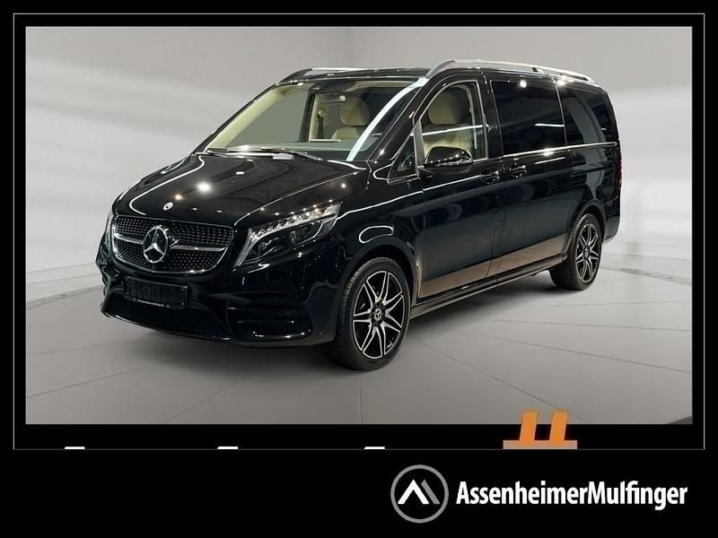 Obsidianschwarz metallic Gebraucht 2023 Mercedes V300 Van / Kleinbus | 58.880 € (Fairer Preis) - Bild 1/4