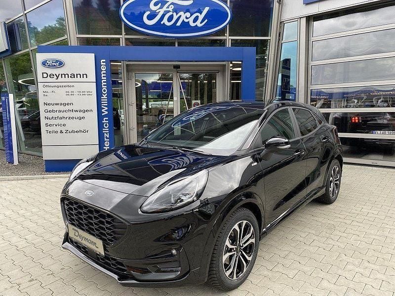 Schwarz Gebraucht 2021 Ford Puma Gen-E ST-Line SUV | 16.290 € (Superpreis) - Bild 1/1