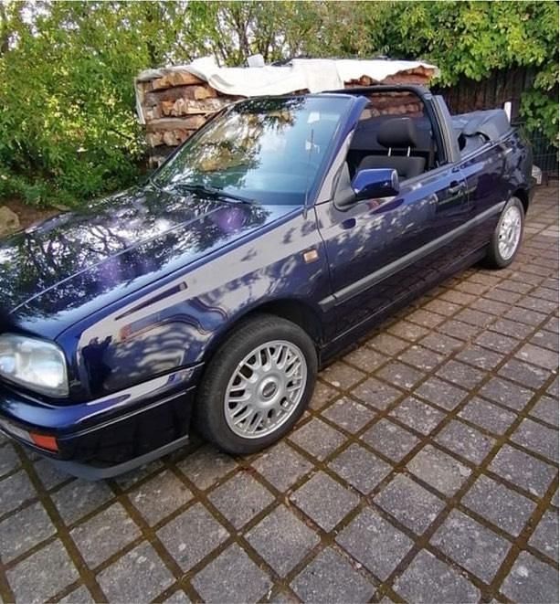 Gebraucht VW Golf Cabriolet 75 PS (55 kW) 1995 Blau Cabrio
