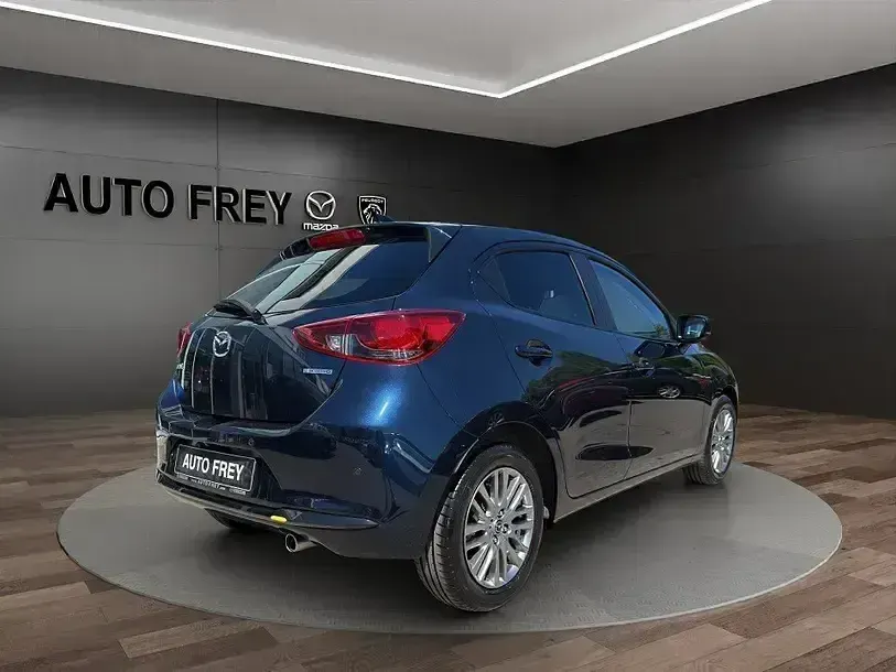 Gebraucht Mazda 2 Exclusive-Line 90 PS (66 kW) 2024 Deep crystal blue Kleinwagen