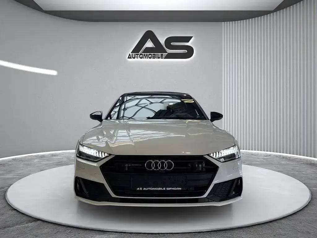 Gebraucht Audi A7 S-Line 367 PS (269 kW) 2022 Gletscherweiß metallic Limousine