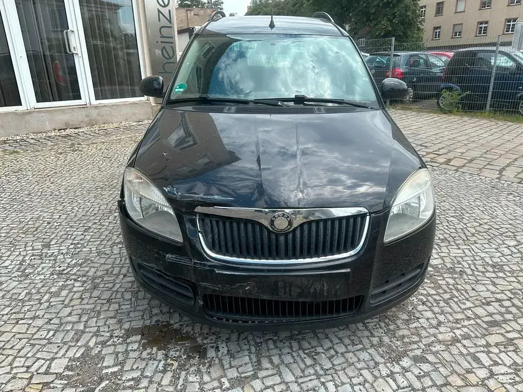 Gebraucht Skoda Roomster Plus Edition 86 PS (63 kW) 2009 Schwarz Van / Kleinbus