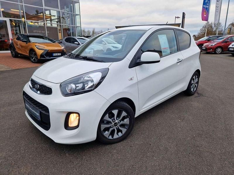 Gebraucht Kia Picanto DREAM-TEAM Edition 67 PS (49 kW) 2016 Weiß Kleinwagen
