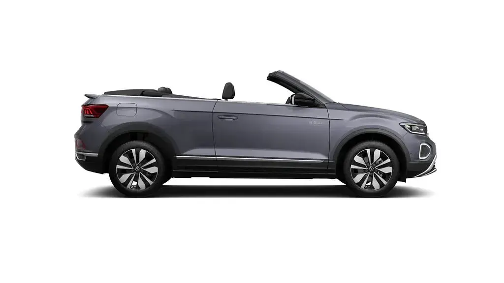 Gebraucht VW T-Roc Cabriolet Goal 150 PS (110 kW) 2025 Rauchgrau metallic/schwarz Cabrio