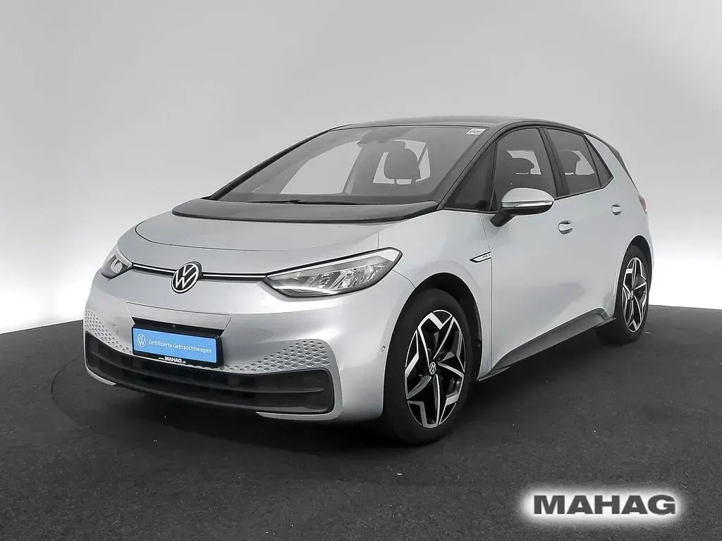 Gebraucht VW ID.3 IQ Drive 150 kW (204 PS) 2023 Scale silver metallic/schwarz Kleinwagen