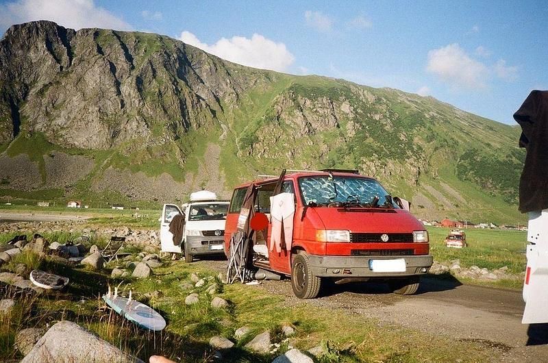 Gebraucht VW Transporter 110 PS (80 kW) 1995 Rot Van